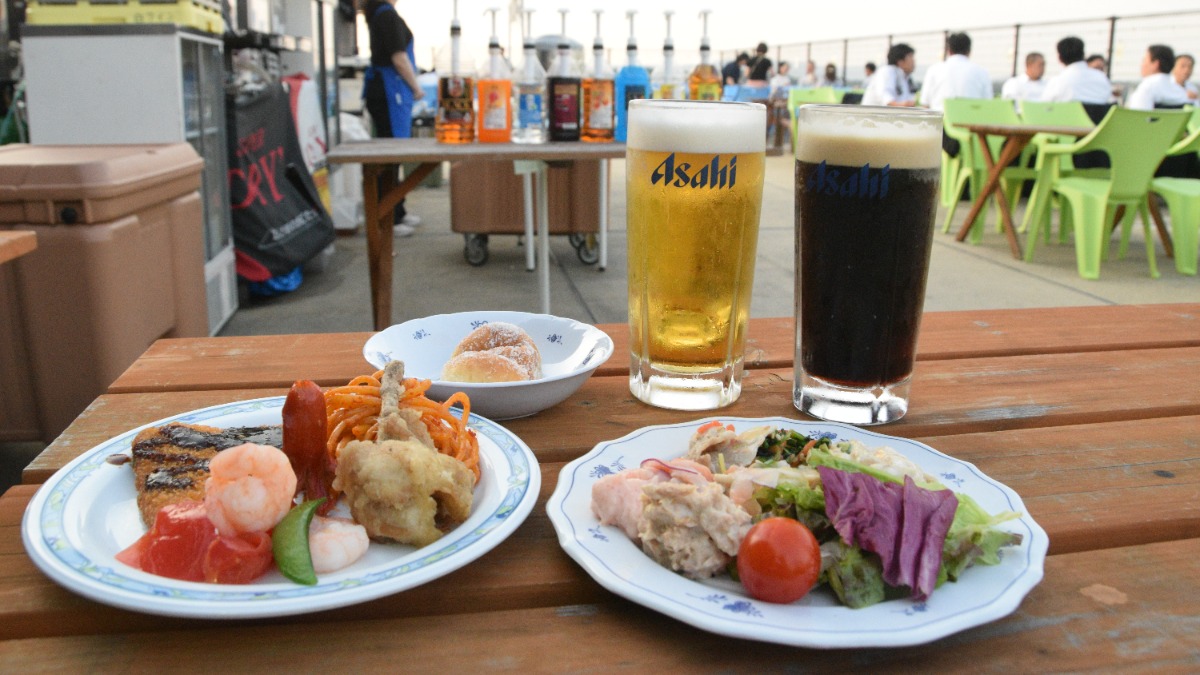 【食べ飲み放題5,500円！】「ホテル日航奈良」の「ビアガーデン」で昭和レトロな雰囲気と絶景を堪能！