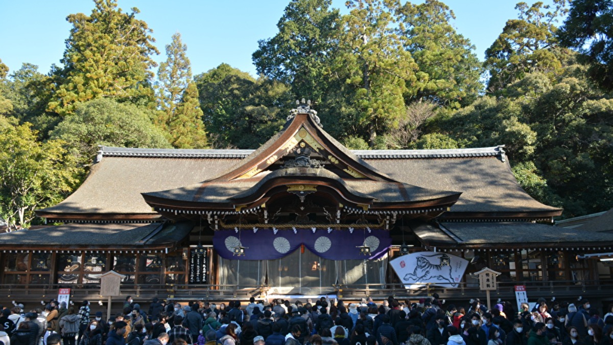 うさぎに縁の深い神社で卯年の初詣を【奈良の初詣2023｜大神神社｜桜井市】