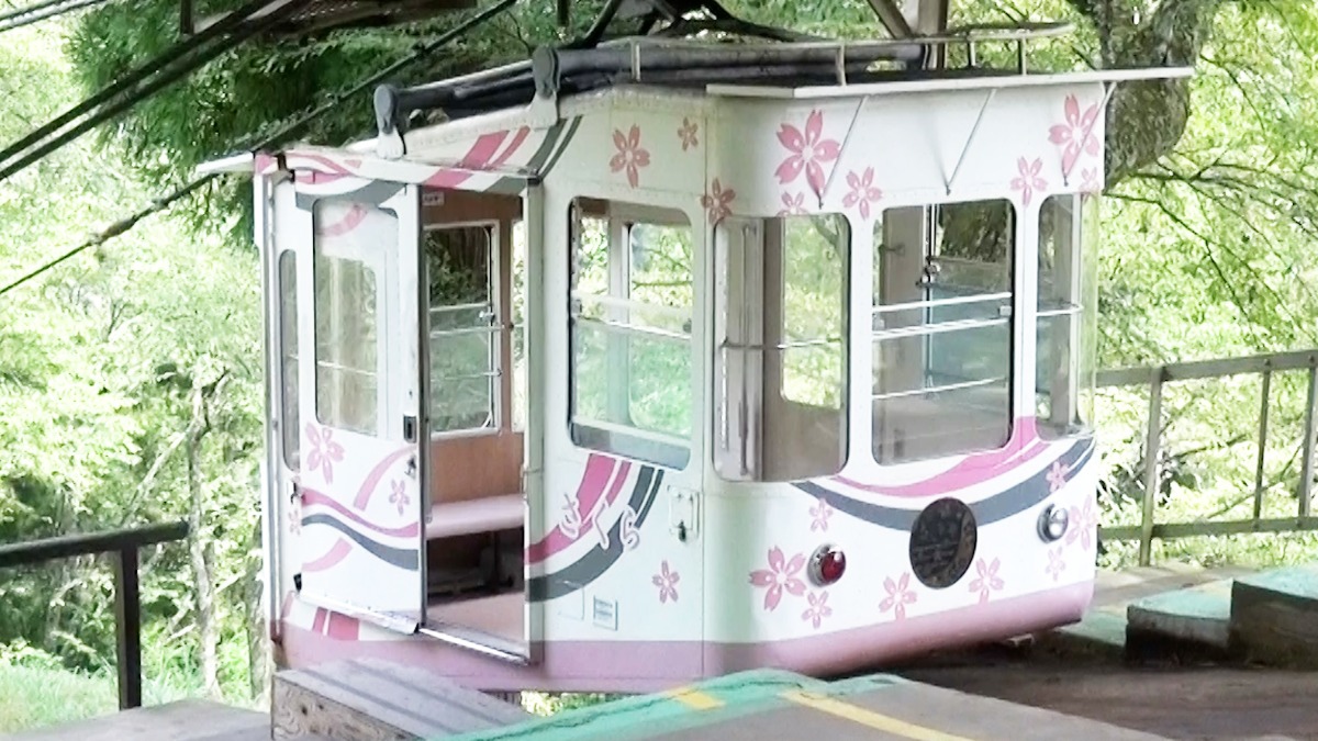 「日本最古ロープウェイ」　レトロな雰囲気で景色もよし！【吉野大峯ケーブル｜吉野町】