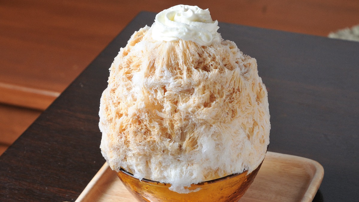 カフェでいただく、大人なキャラメル氷【R+｜奈良市】