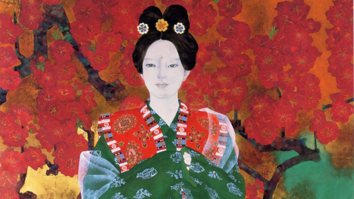 「装いと意匠からひもとく万葉日本画」開催中【奈良県立万葉文化館｜明日香村】