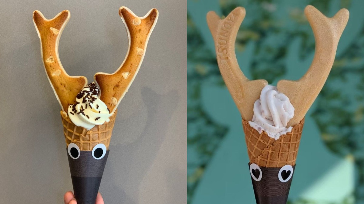 可愛さ満点！思わず笑みがこぼれるソフトクリーム【つのや／奈良市】