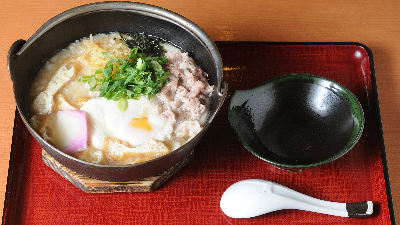 一度は食べたい！名物おじやうどん【大和本陣/五條市】
