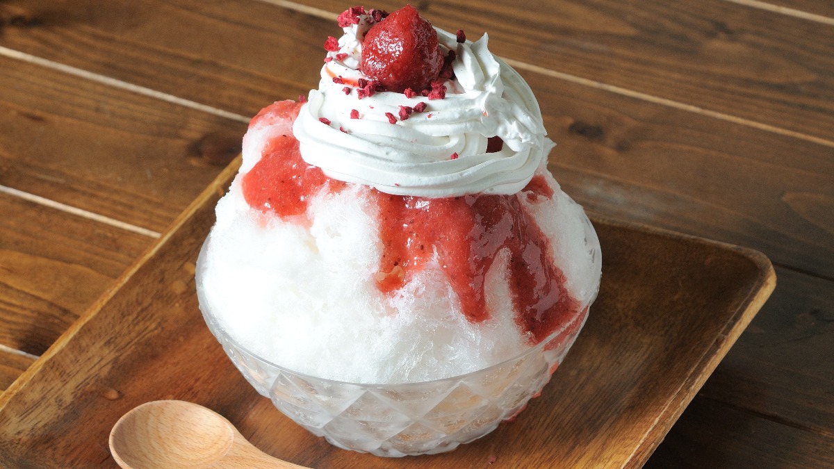 まるで真っ赤な宝石！あすかルビーのかき氷【すざくあん/奈良市】