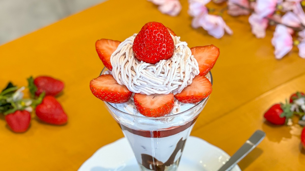 鎮守の森に佇むカフェで和と洋のいちごスイーツを楽しもう【Cafe橿乃杜｜橿原市】