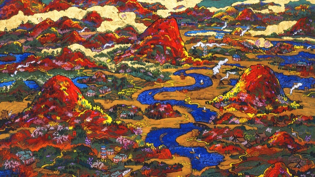 奈良県立万葉文化館にて奈良市生まれの画家・絹谷幸二氏の特別展を開催【明日香村】