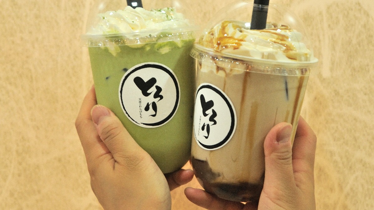 【新店】話題のわらびもちドリンクが近鉄学園前近くに登場！｜とろり天使のわらびもち 奈良学園前店