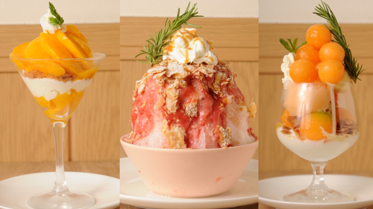 かき氷とメロン・マンゴーの夏パフェが登場！近鉄大和八木駅のフルーツカフェ【コトノミ｜橿原市】