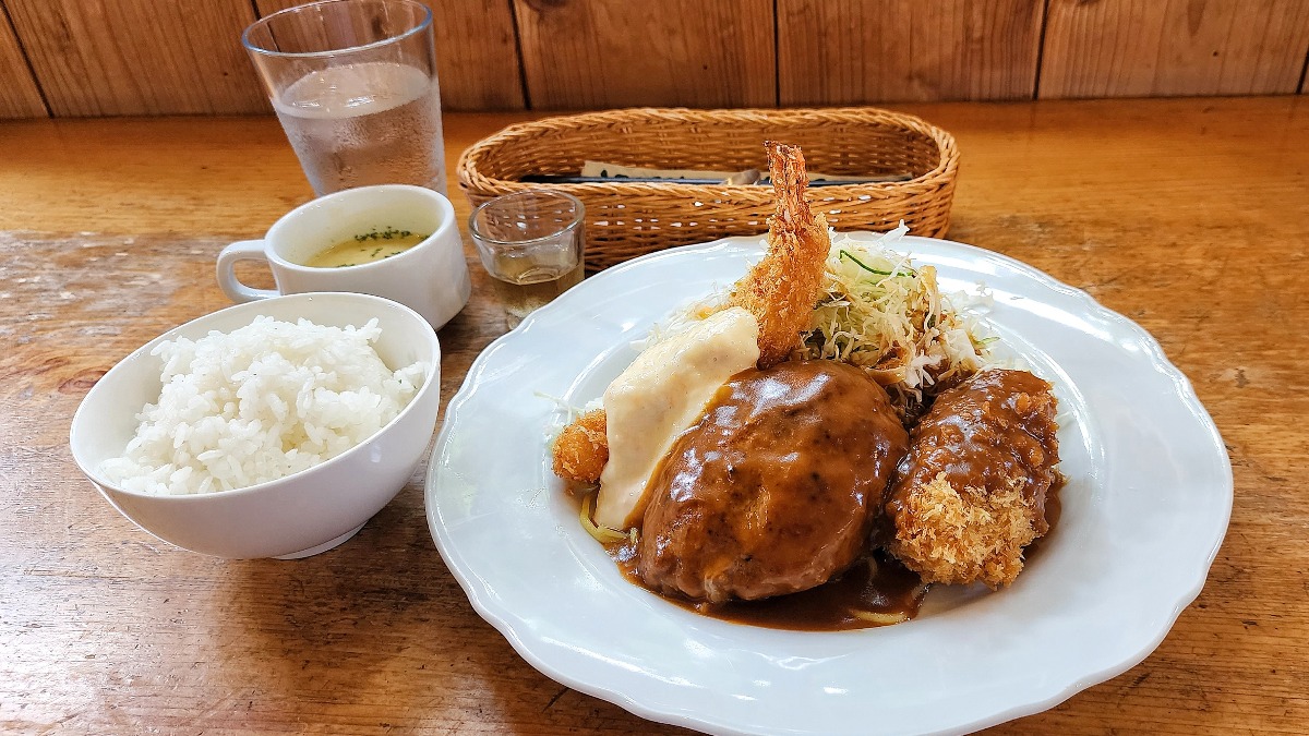 大人がお子様になれる洋食ランチ　ラーメン大好き中田メシ【洋食よだれ道】
