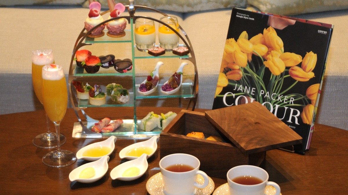 ジェーン・パッカーとコラボ！花がテーマのアフタヌーンティー開催【JWマリオット・ホテル奈良｜奈良市】