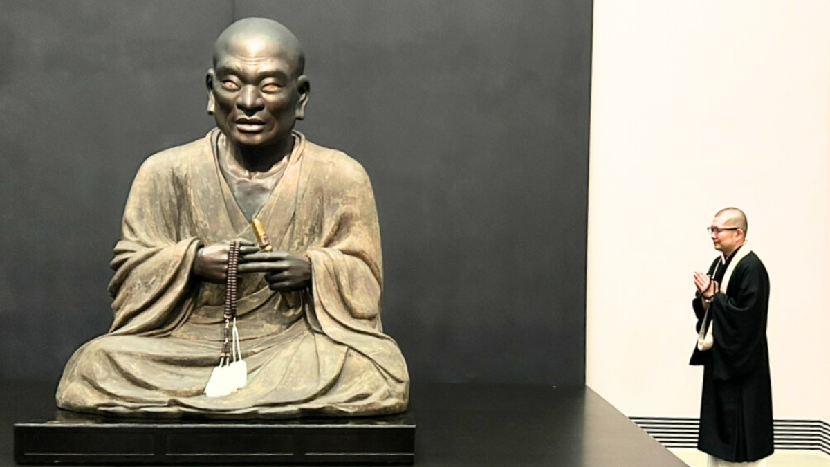 関西ではもう見られないかも！？「2メートル」の肖像彫刻が奈良で観られるチャンス｜「特別公開　秘仏 深大寺 元三大師坐像　 ―日本最大の肖像彫刻―」