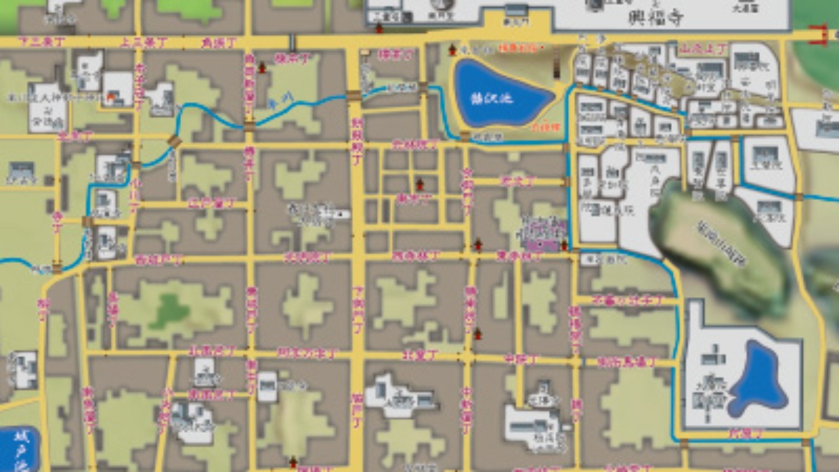 スマホ片手に歩いてみては？ならまち周辺の再生古地図を持って歴史散歩を楽しもう！