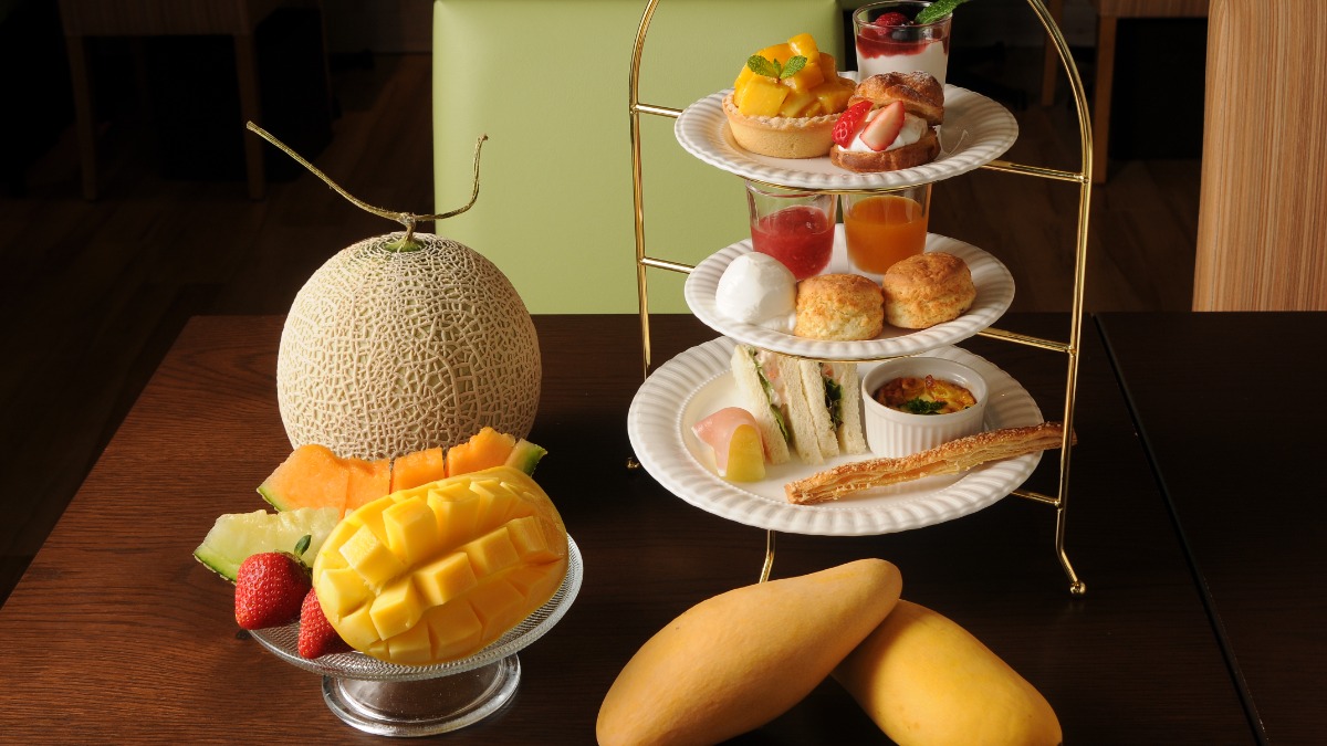 近鉄百貨店奈良店でいただく夏のアフタヌーンティー【フルフルール｜奈良市】