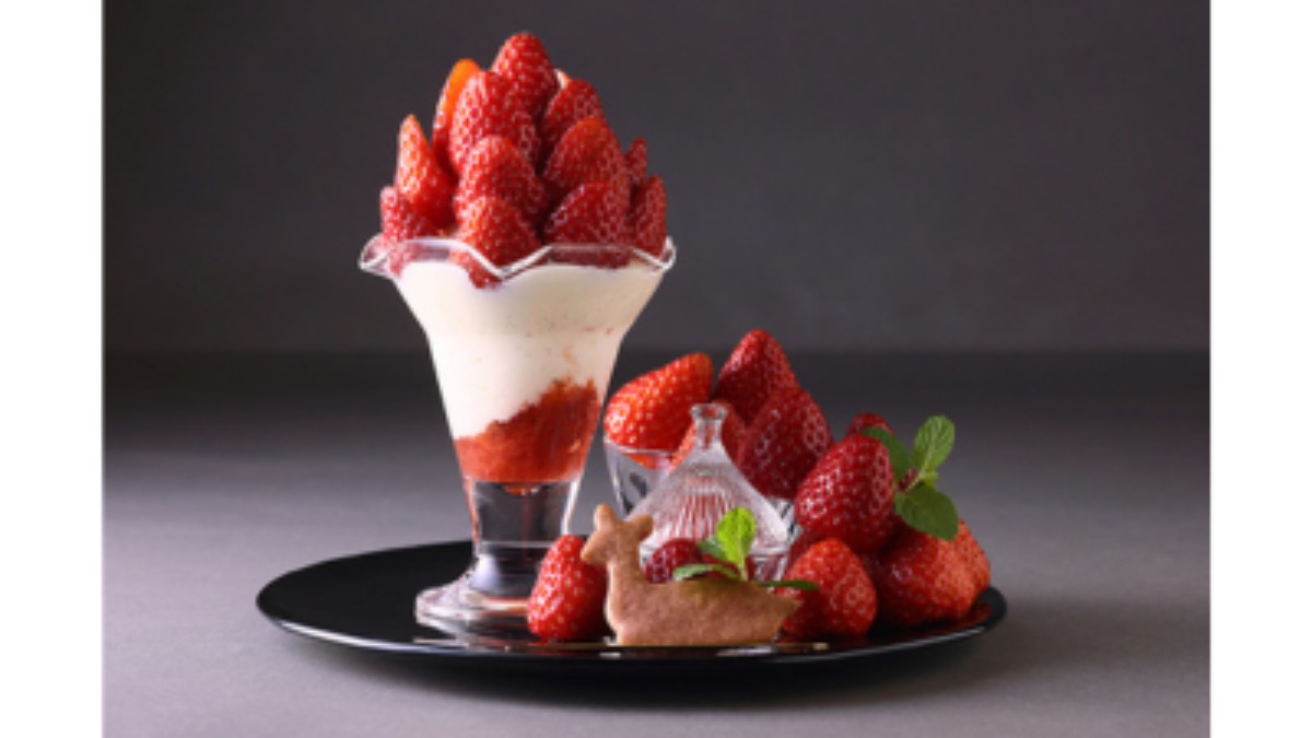 「いちごまみれ」のパフェも登場！「奈良のいちごフェア」開催中【ホテル日航奈良｜奈良市】