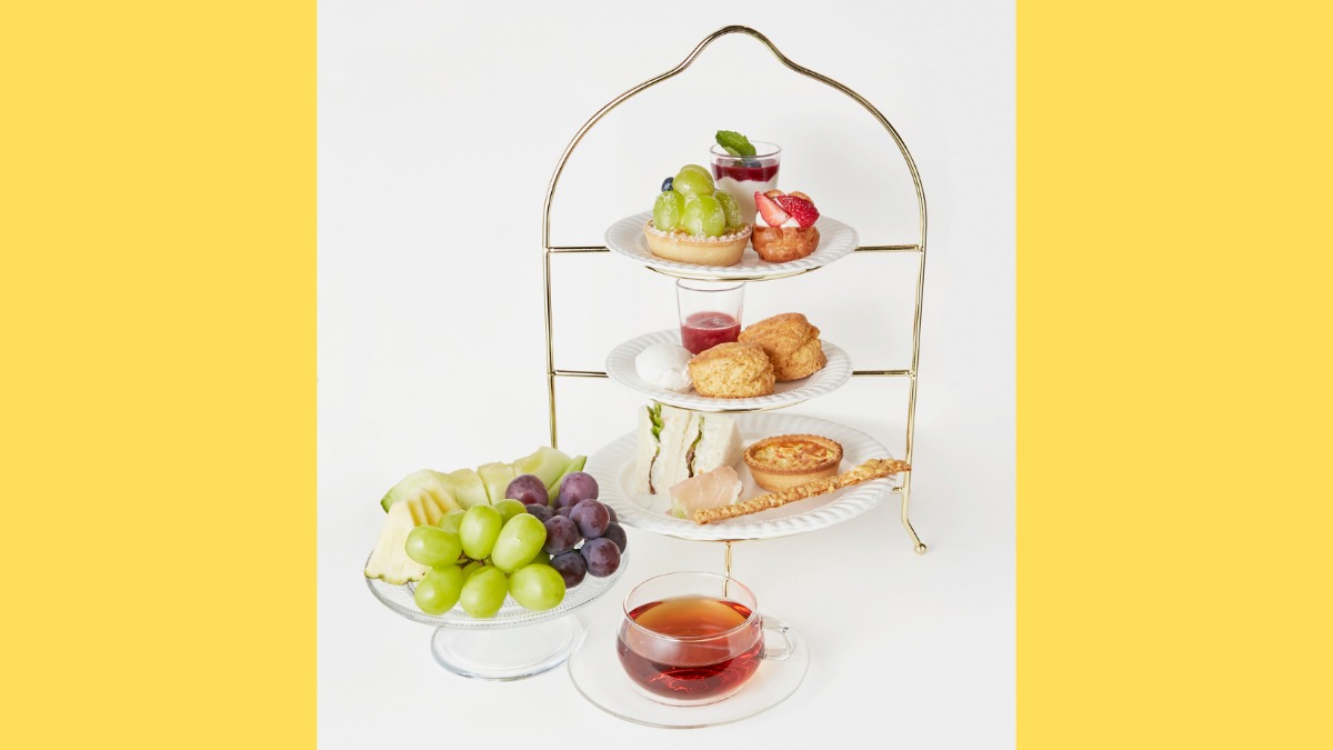 奈良店限定！シャインマスカットの贅沢アフタヌーンティー【フルフルール近鉄奈良店｜奈良市】