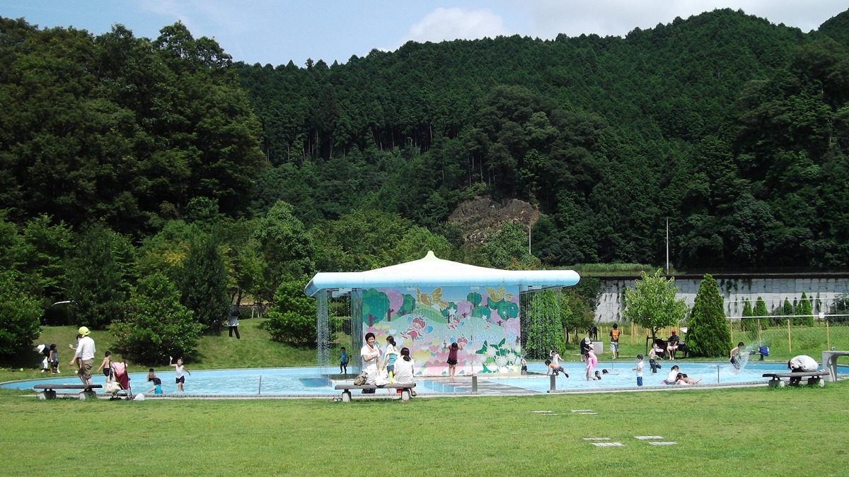 【水あそびスポット】平成榛原子供のもり公園
