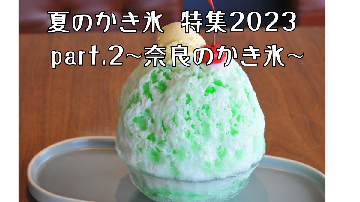 【2023最新版】奈良県内の「おすすめかき氷特集」