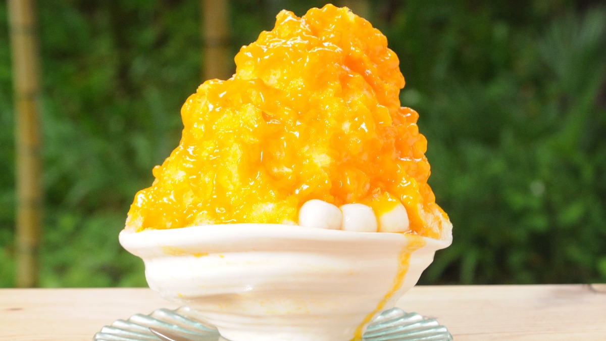 夏にぴったり！和室でいただくマンゴー氷【みやけ 旧鴻池邸表屋｜奈良市】