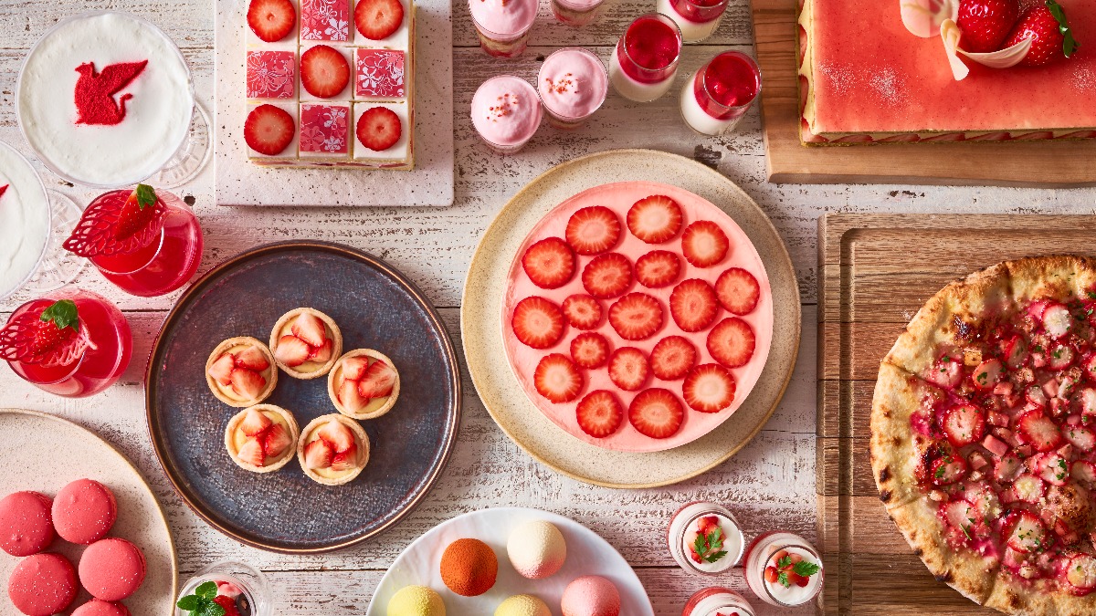 いちごの日からスタート！ストロベリーアフタヌーンブッフェ【JWマリオット・ホテル奈良】