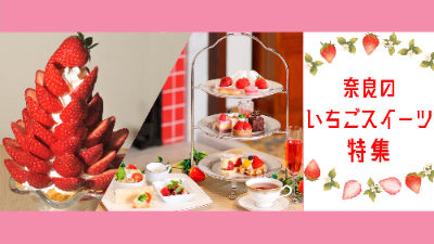 【2022年版】奈良のいちごスイーツ特集