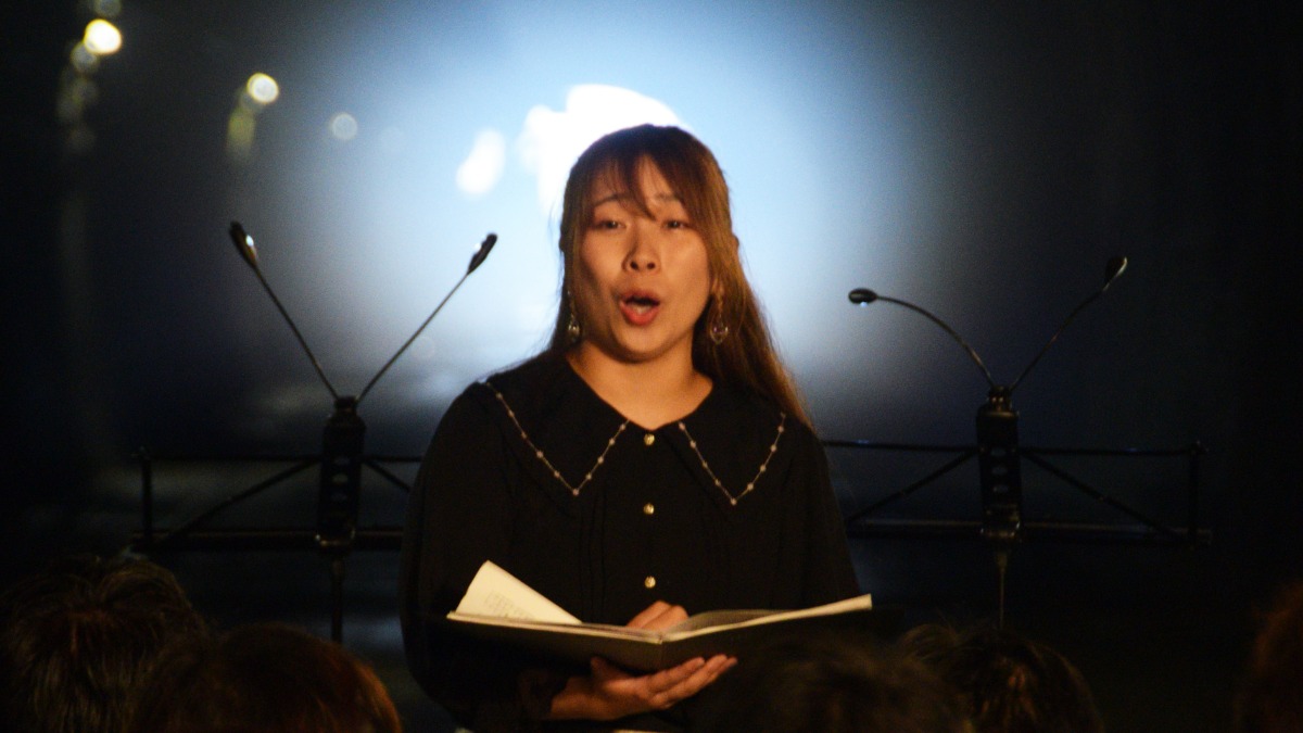 「残響が長く続く」　旧生駒トンネルにて「大阪芸術大学生による声楽アンサンブル」演奏会が行われる