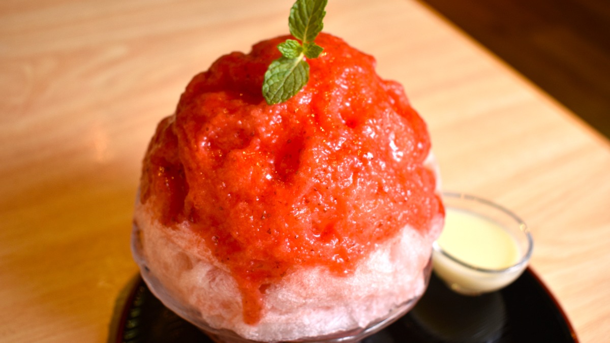 【奈良❘かき氷】今年も販売開始！古都華の聖地『道の駅大和路へぐり』の古都華かき氷