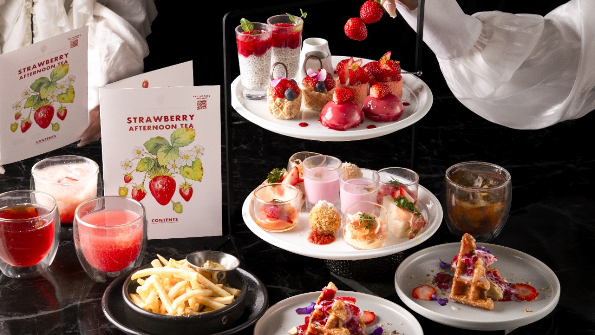 予約開始！昨春2ヶ月で5,300食完売の「ベビーフェイス スカイテラス」のストロベリーアフタヌーンティー【奈良市】