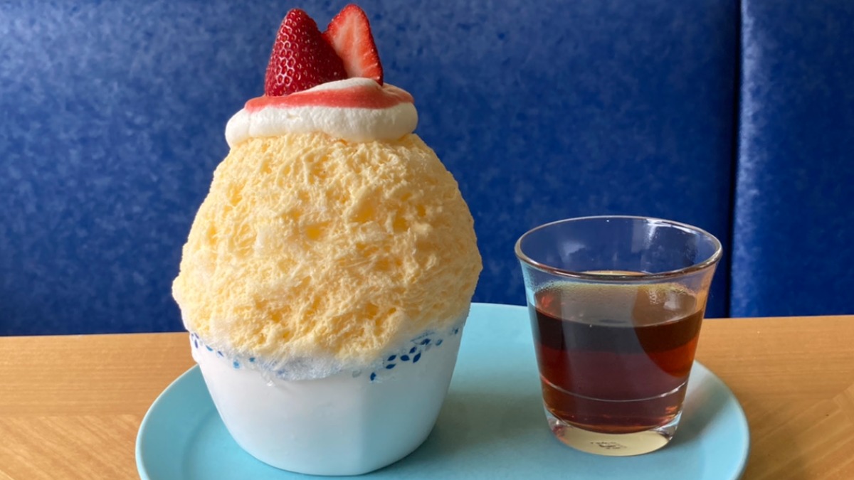 ケーキみたいなかき氷は、食べてみるまで分からない！【Cafe＆CakeLabo Mou｜王寺町】
