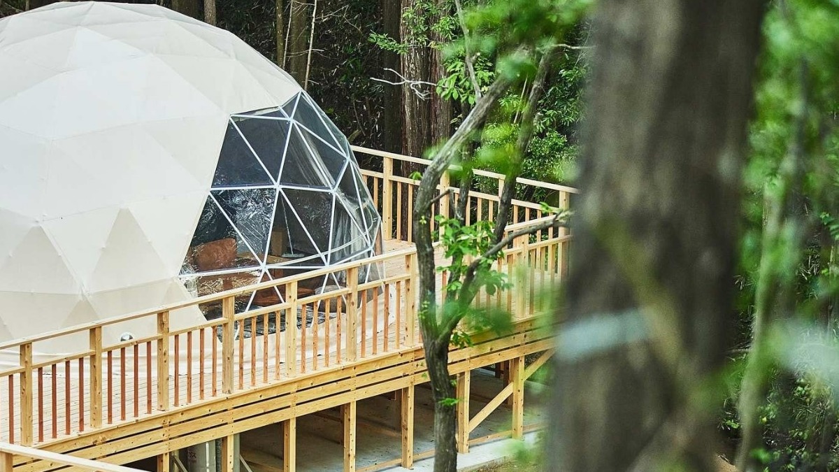 大人の心をくすぐる「圧倒的秘密基地」　『GLAMPING GATE（グランピングゲート） 奈良』がオープン