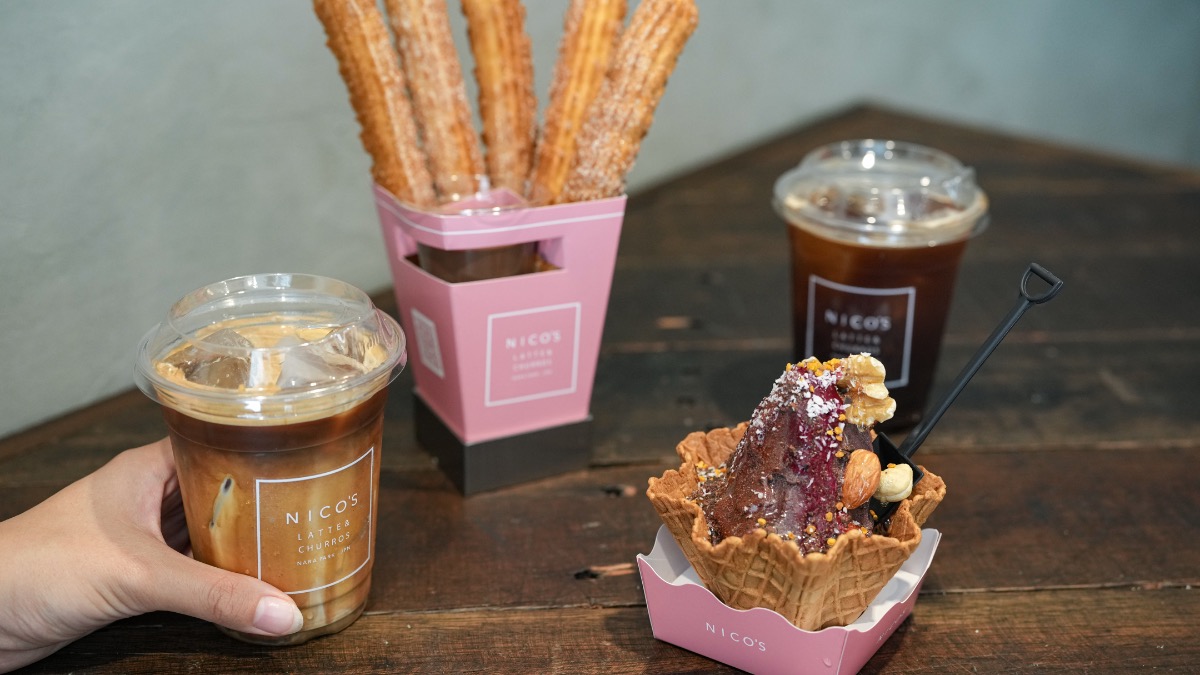 【新店】橿原の大人気店が奈良に進出！ラテとチュロスが楽しめるテイクアウト専門店 | NICOS LATTE&CHURROS 奈良公園前店