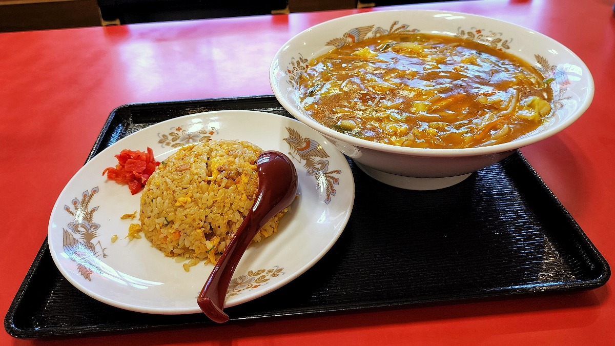 地元で長年愛される町中華のカレーチャンポン　ラーメン大好き中田メシ【来来飯店大淀店｜大淀町】