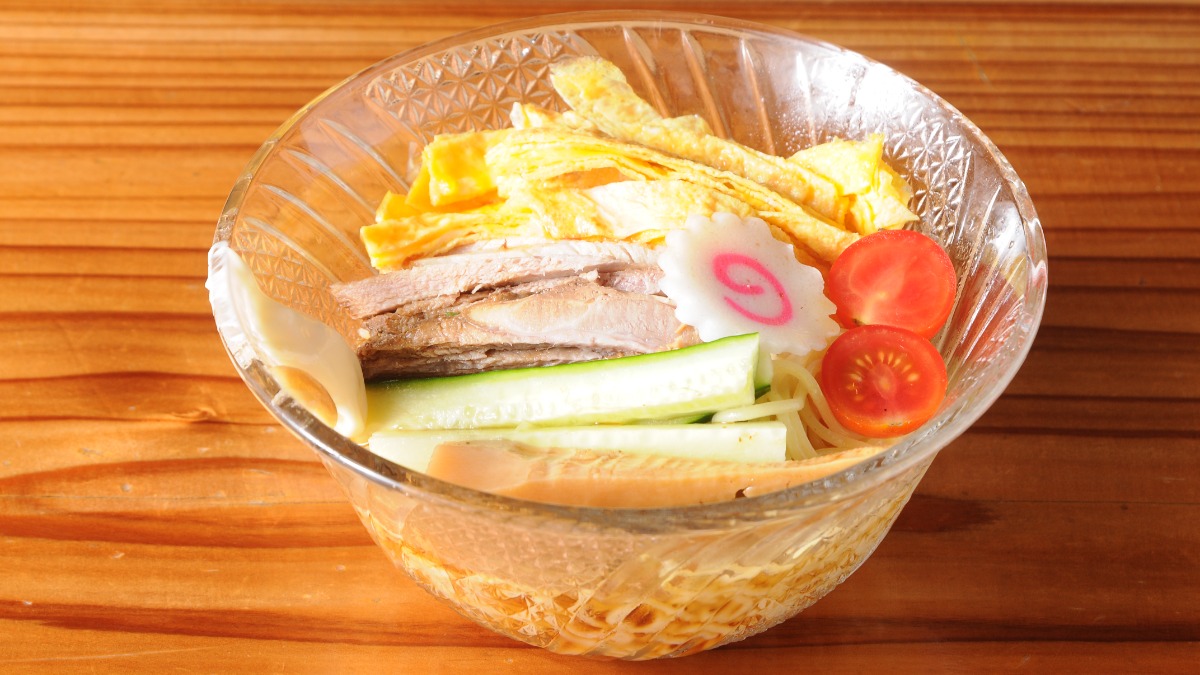 店舗と屋台の二刀流ラーメン店の冷し中華【走麺屋｜田原本町】