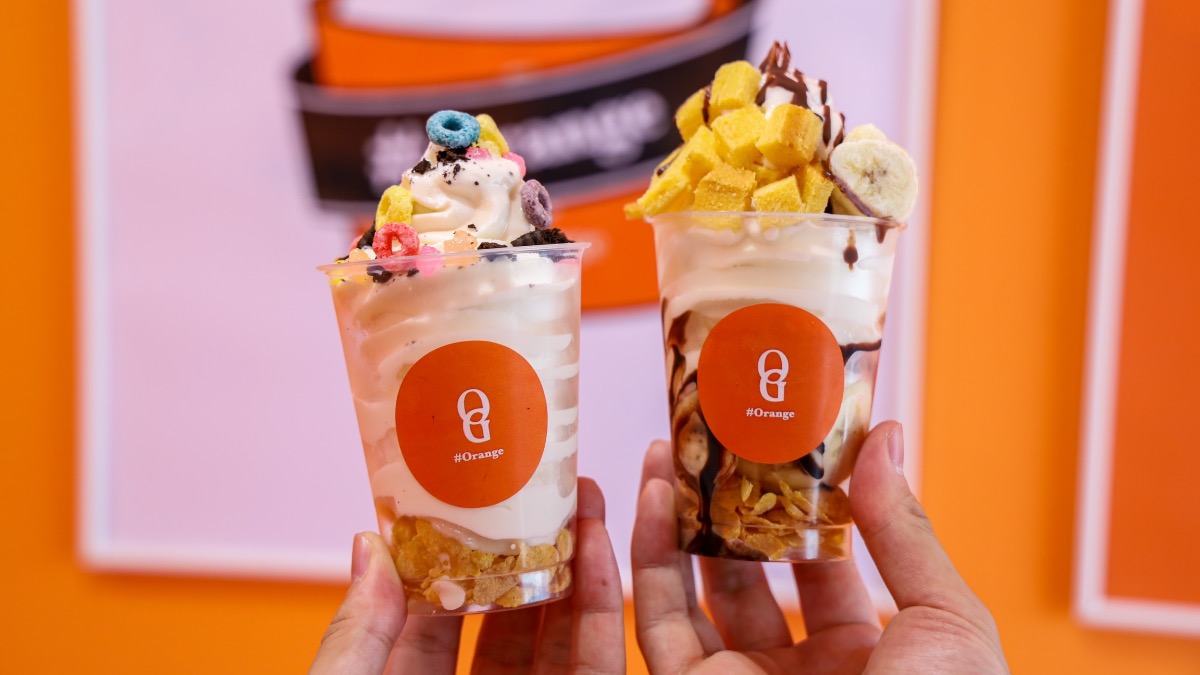 【新店】「映える」こと間違いなし　オレンジ一色！奈良市に誕生したカップアイス専門店｜#Orange（オレンジ）