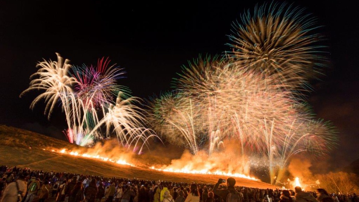 【若草山焼き2025】古都奈良に早春を告げる伝統行事。見どころスポットは？