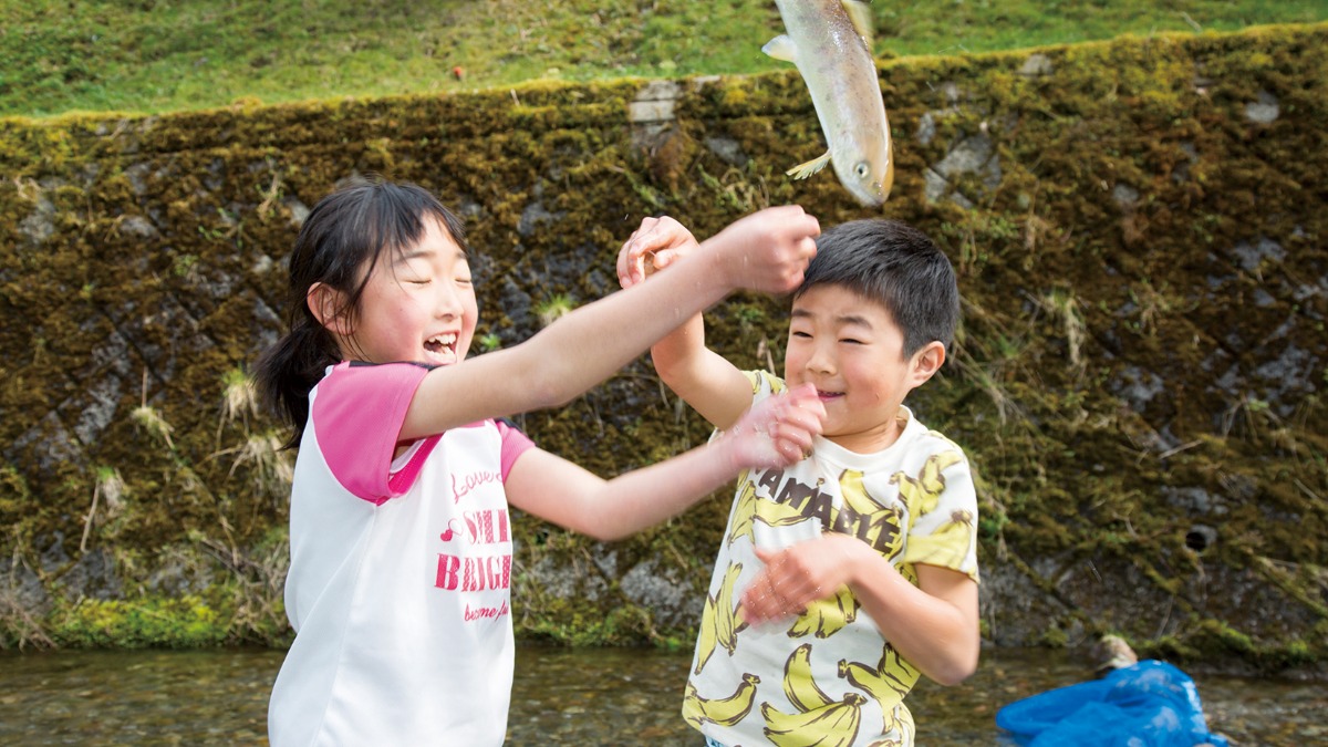 【水あそびスポット】黒滝・森物語村(きららの森)