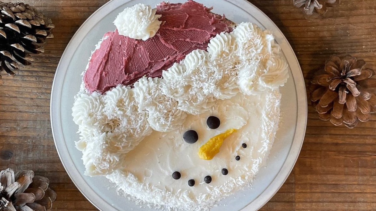 【奈良クリスマスケーキ2023｜令月｜生駒市】食べるのがもったいないかわいさ♪ヴィーガンケーキ専門店のクリスマスケーキ