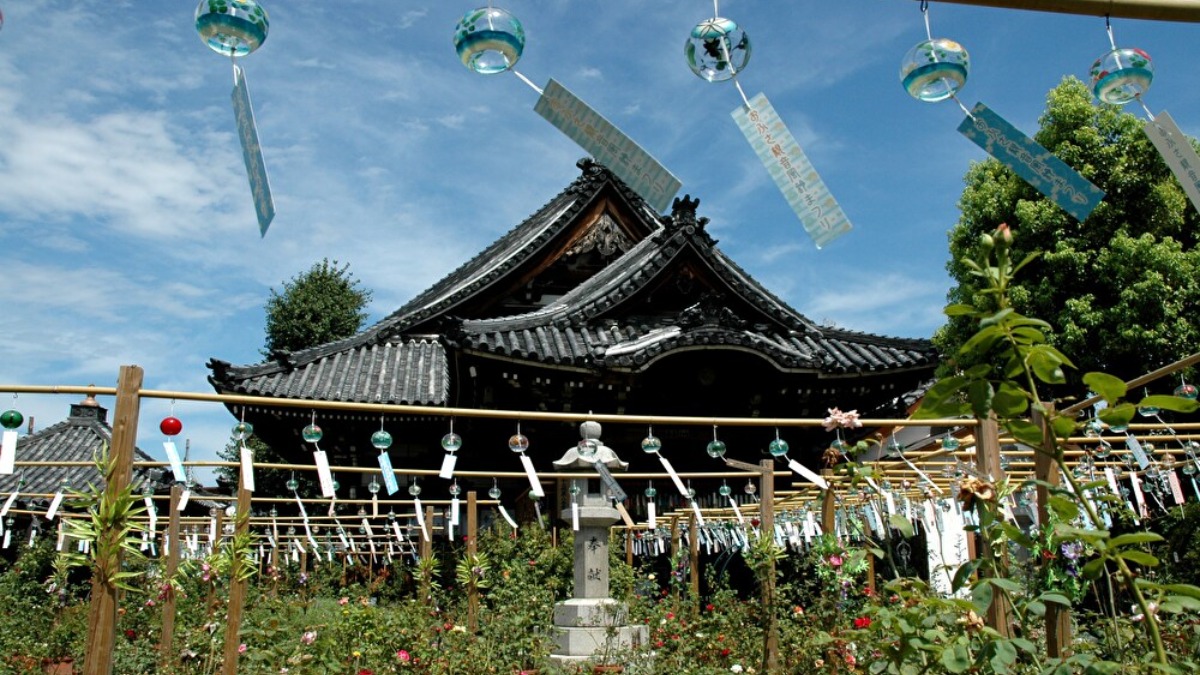 目標は日本一夏を楽しむお寺！おふさ観音の「風鈴まつり」【おふさ観音｜橿原市】