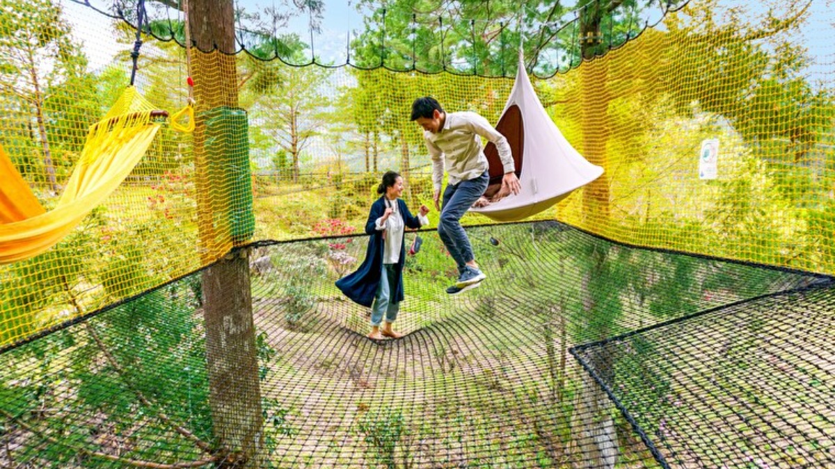 アート×アスレチック×憩いの場「空中の村」【十津川村】