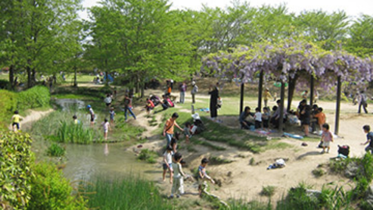 【水あそびスポット】けいはんな記念公園