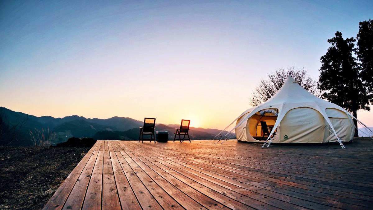 【ゆしおファーム天地のテラスGLAMPING】グランピング初心者にもおすすめ！BBQも楽しもう【奈良のホテル特集2025】