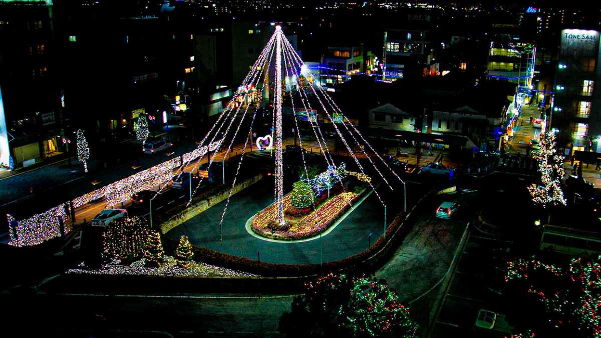 大和八木駅周辺が光の織りなす幻想空間に。橿原の冬の風物詩「イルミネーションinかしはら」【橿原市】