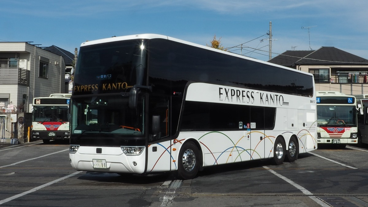 寝心地最高！「奈良ー東京」間は2階建てバスで行こう【関東バス】