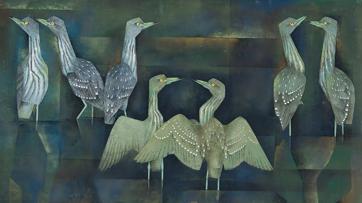 【松伯美術館】文化勲章画家・上村淳之の画業を辿る追悼展を開催【追悼　上村淳之展　学生時代から晩年までⅡ －鳥たちの世界－】