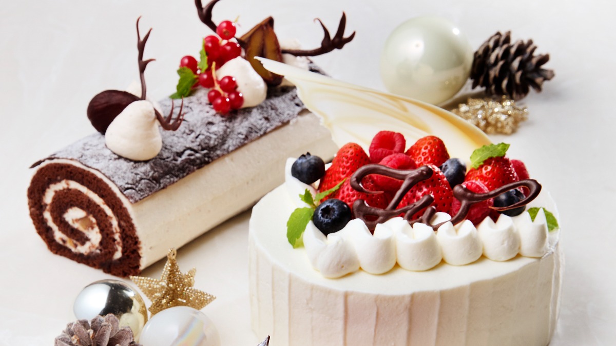 ホテルメイドならではのラグジュアリーなクリスマスケーキ【JWマリオット・ホテル奈良｜奈良市】