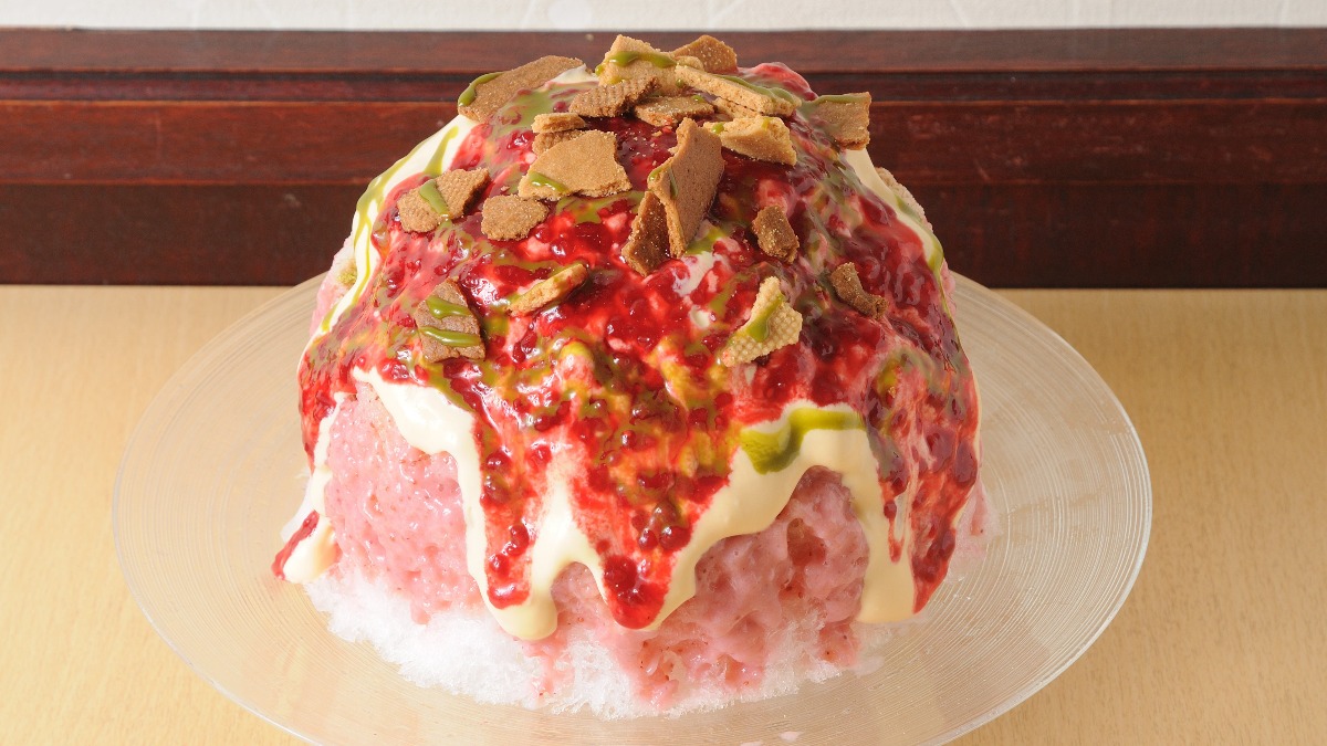 西和地区といえばここ！ケーキのようなかき氷【TRICO/河合町】