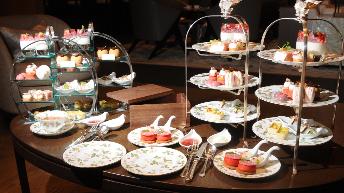 ウェッジウッドアフタヌーンティー＆ストロベリーブッフェ開催中！【JWマリオット・ホテル奈良｜奈良市】