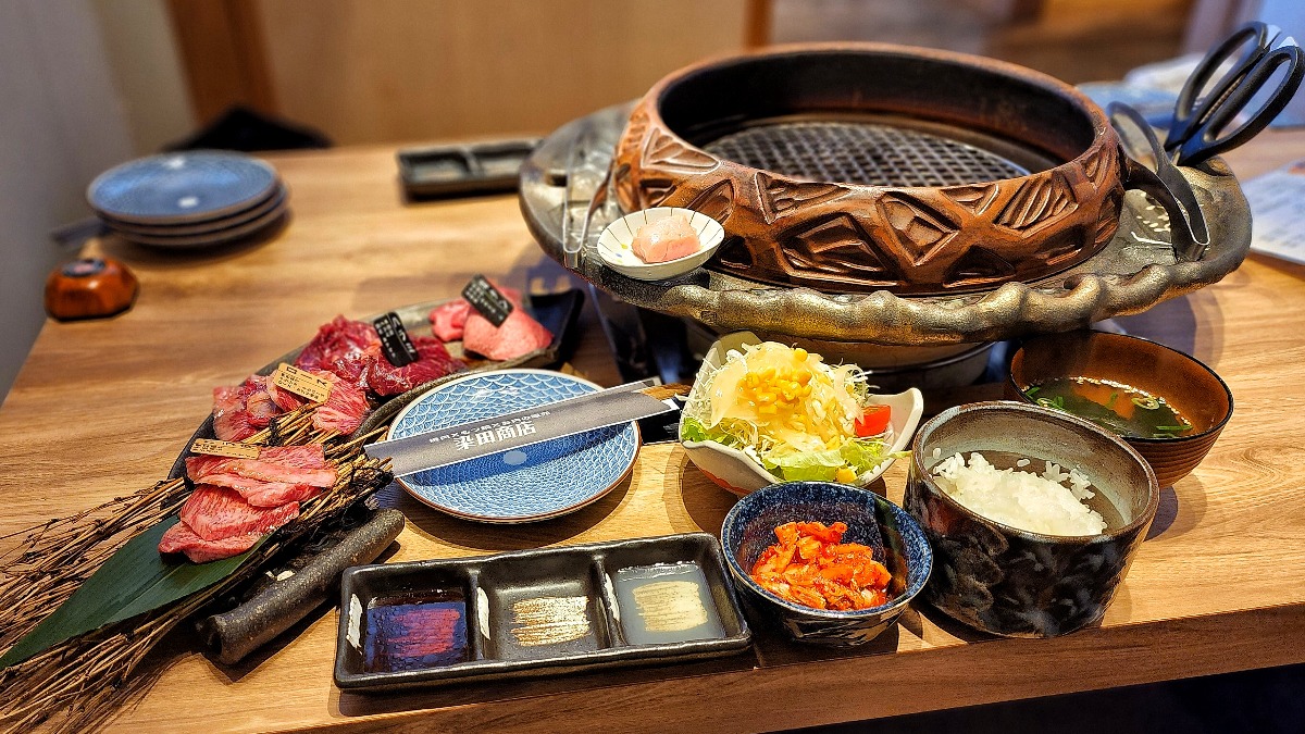 黒毛和牛一頭買いのお店でちょっと贅沢な焼肉ランチ　ラーメン大好き中田メシ【染田商店｜広陵町】