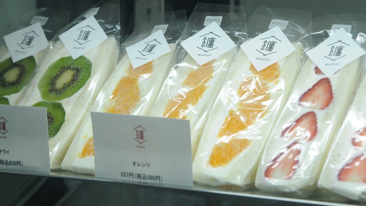 【新店】45分で完売？！フルーツサンド専門店が奈良上陸！｜纏 奈良店