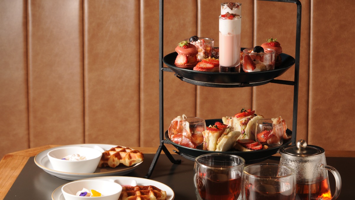 奈良市でいちご＆フランボワーズアフタヌーンティー【BABY FACE SKY TERRACE｜奈良市】