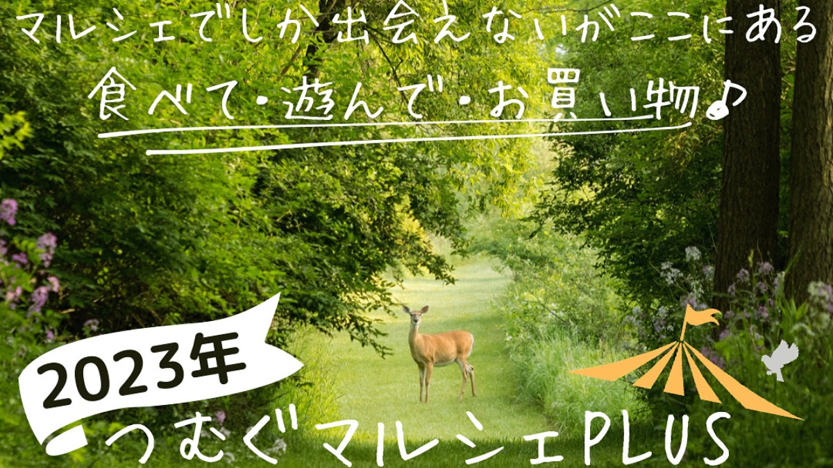 【広陵町】「つむぐマルシェPLUS」で2023年夏休みを楽しもう！